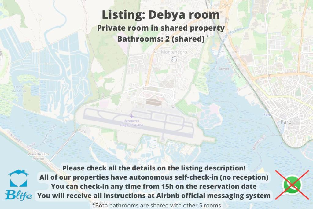 Blife Marya Private Rooms - Airport Stay Фаро Стая снимка